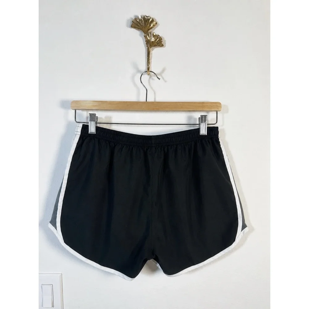 Nike Dri-FIT Running Shorts Womens M Black Athletic Gym Workout Gear - Picture 2 of 5